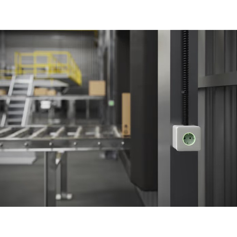 Монтажна коробка Ajax SurfaceBox, для вимикачів Ajax LightSwitch, розеток Ajax Outlet, біла (000053561)