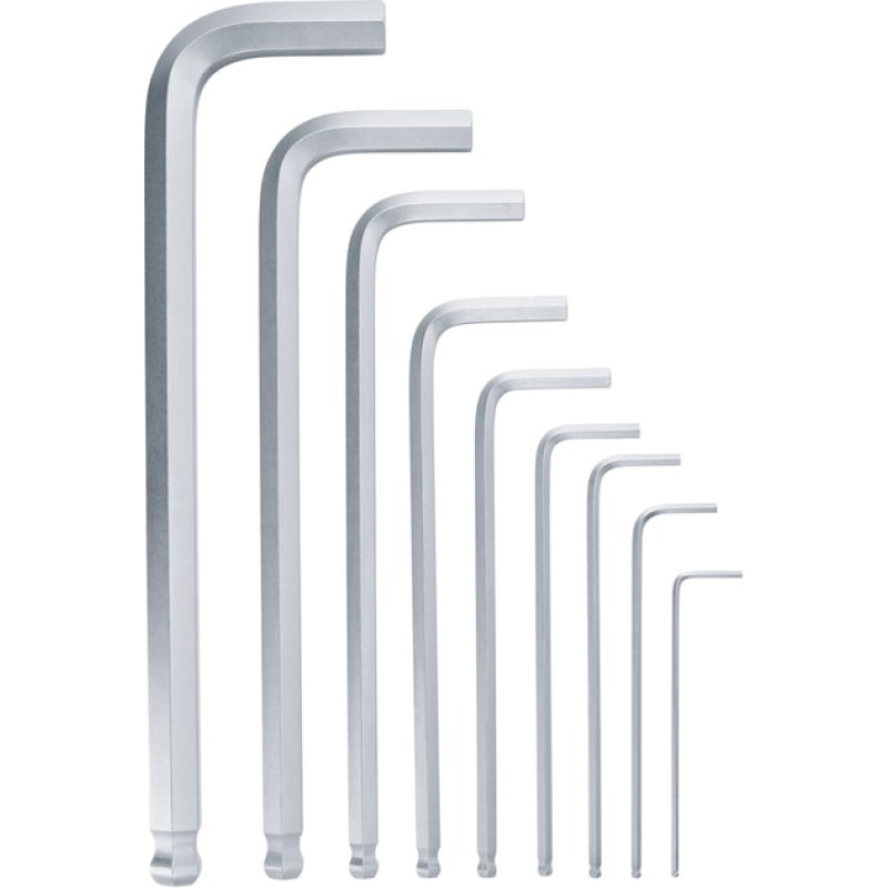 BOSCH Ключі шестигранні , набір 9шт, кулястий наконечник (1600A02BX9)