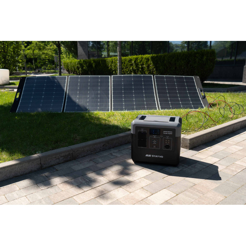 Портативна електростанція 2Е Syayvo 2400 Вт, 2560 Вт/год, WiFi/BT, паралельне підключення, швидка зарядка (2E-PPS24256)