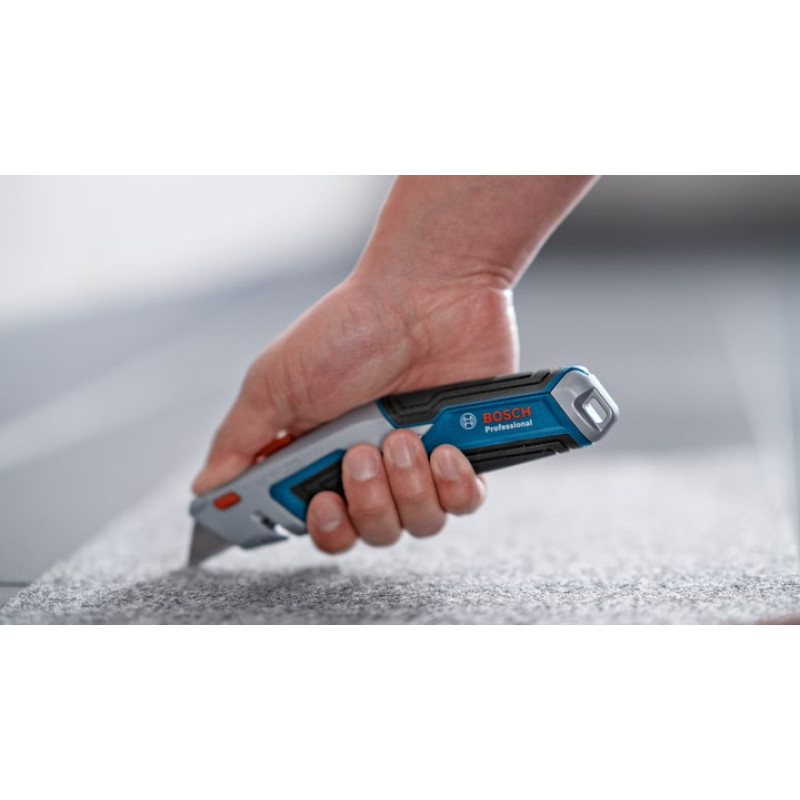 BOSCH Ніж будівельний трапецієподібний складний , корпус пластик, 253мм (1600A01V3H)