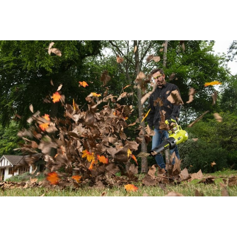 Повітродув садовий акумуляторний Ryobi Max Power RY36BLXA-140P 36В акб 1х4А·год ЗП 176км/год 3.5кг (5133005418)