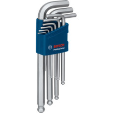 BOSCH Ключі шестигранні , набір 9шт, кулястий наконечник (1600A01TH5)