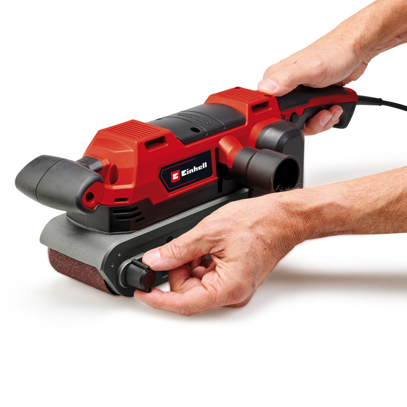 Einhell Шліфмашина стрічкова TE-BS 850 E, 850 Вт, 75х533 мм, кабель 3 м, 3.33 кг (4466245)