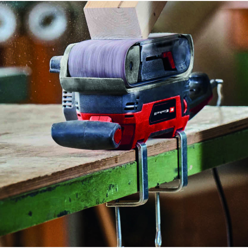 Einhell Шліфмашина стрічкова TE-BS 850 E, 850 Вт, 75х533 мм, кабель 3 м, 3.33 кг (4466245)