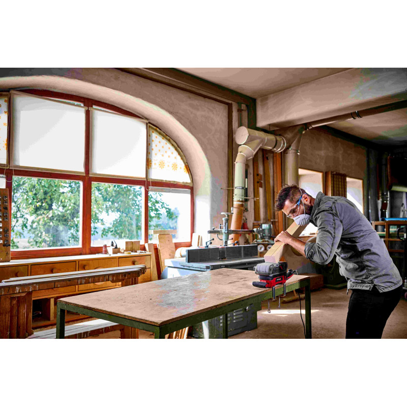 Einhell Шліфмашина стрічкова TE-BS 850 E, 850 Вт, 75х533 мм, кабель 3 м, 3.33 кг (4466245)