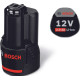BOSCH Шурупокрут-дриль акумуляторний GSR 12V-15 2х2А·год 30Нм 400·1300об·хв 0.89кг GAL 12V-20 + набір ручного інструменту (060186810R)