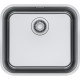 Franke Мийка кухонна Smart, нерж.сталь, прямокутник, без крила, 480х450мм, чаша - 1, накладна, SRX 110-45, нерж поліров. (1220739592)