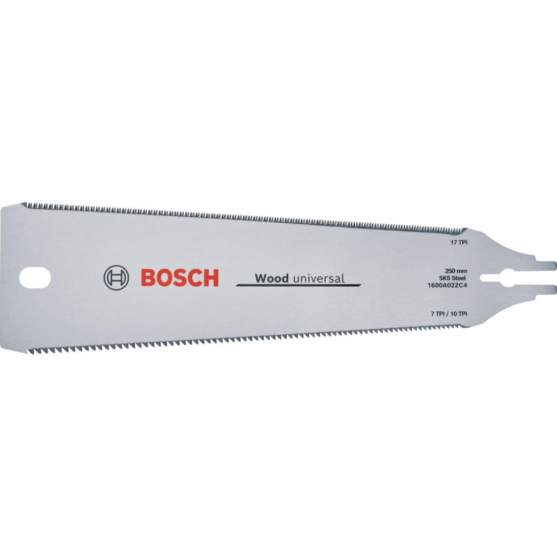 BOSCH Полотно пиляльне по дереву Ryoba, SK5, 17TPI, 250мм (1600A02ZB9)