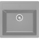 Franke Мийка кухонна Sirius тектонайт, прямокут., без крила, 560х530х200мм, чаша - 1, врізна, сірий граніт (1430691531)