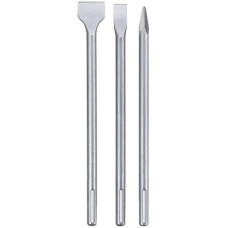 Einhell Набір зубил KWB, SDS-Max, KWB, 3шт, 1 400мм, 1 25х400мм, 1 40х400мм (190103)