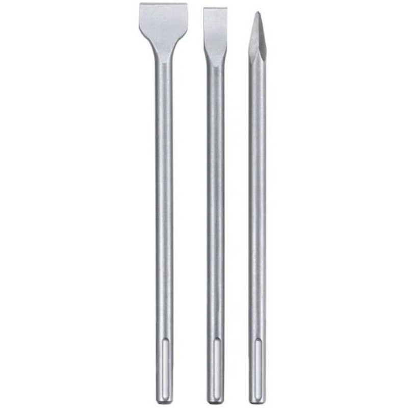 Einhell Набір зубил KWB, SDS-Max, KWB, 3шт, 1 400мм, 1 25х400мм, 1 40х400мм (190103)