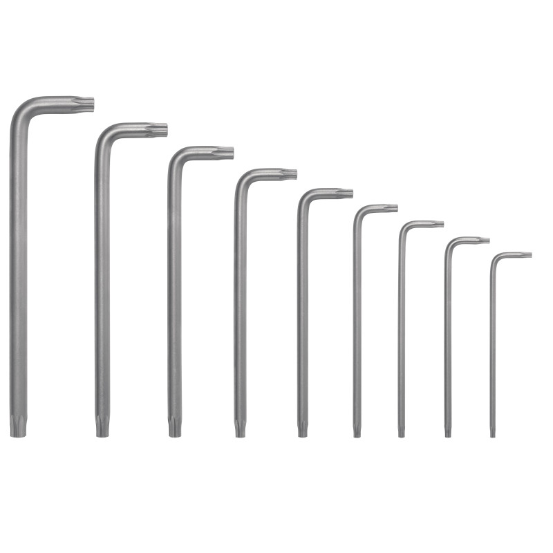 BOSCH Ключі шестигранні , набір 9шт, T8-T40 (1600A02Z9C)