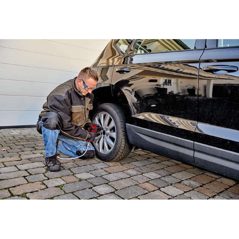 Einhell Гайковерт з набором пневматичних інструментів , 10 одиниць. (4020577)