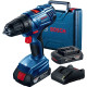 BOSCH Шурупокрут-дриль акумуляторний GSR 180-LI 18В 2х2А·год 54Нм 450·1700об·хв 1.6кг (06019F8109)