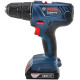 BOSCH Шурупокрут-дриль акумуляторний GSR 180-LI 18В 2х2А·год 54Нм 450·1700об·хв 1.6кг (06019F8109)