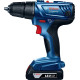 BOSCH Шурупокрут-дриль акумуляторний GSR 180-LI 18В 2х2А·год 54Нм 450·1700об·хв 1.6кг (06019F8109)