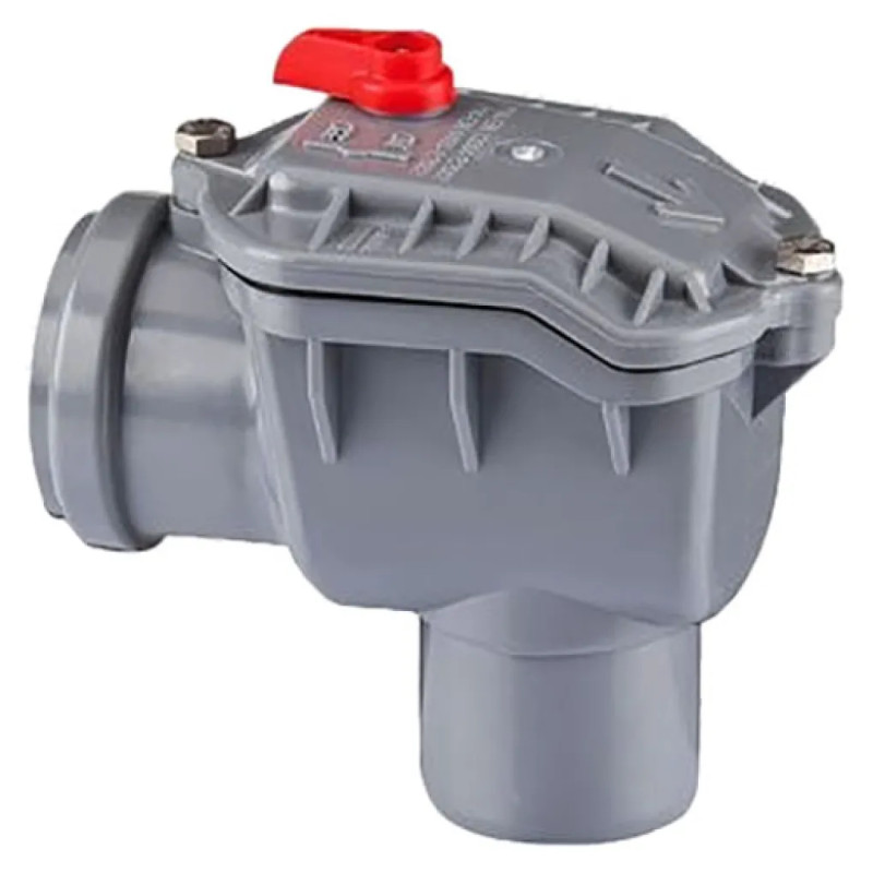 CapricornКутовий зворотній клапан каналізаційний Ø50