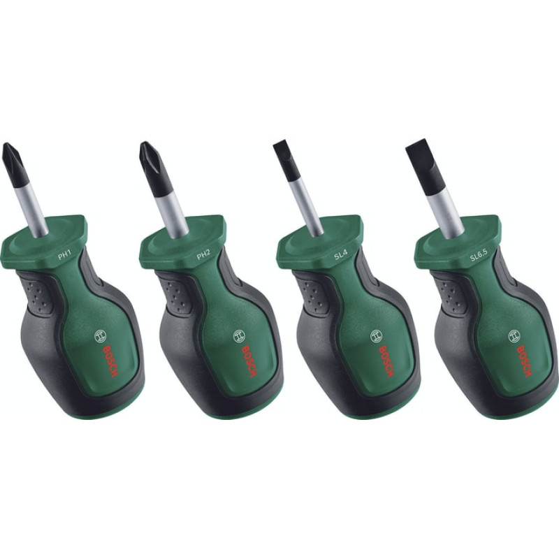 BOSCH Викрутки набір 4шт, SL, PH, сталь CrV (1600A032UJ)