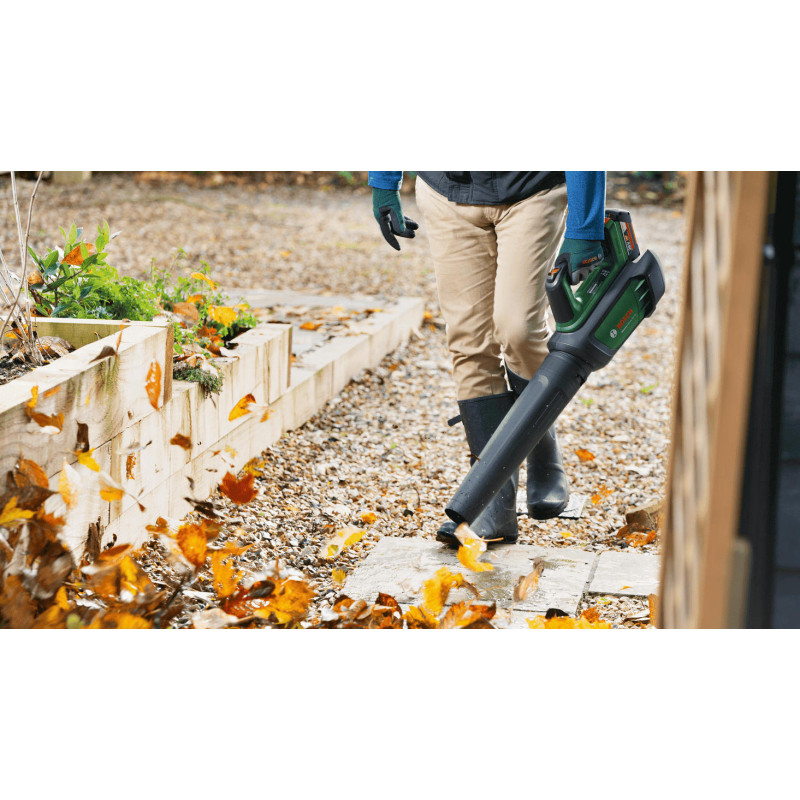 BOSCH Повітродув садовий акумуляторний AdvancedLeafBlower 36V-750 200км/год 2.8кг без АКБ і ЗП (06008C6001)