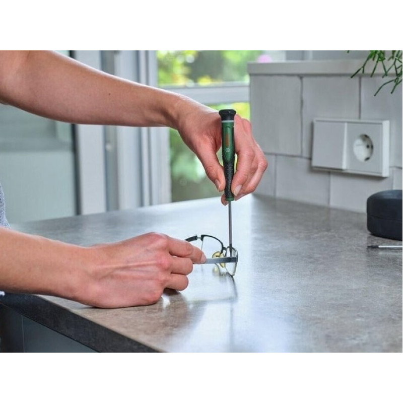 BOSCH Викрутка прецизійна набір 13шт, SL, PH, TX, HEX, сталь CrV (1600A02Z9N)