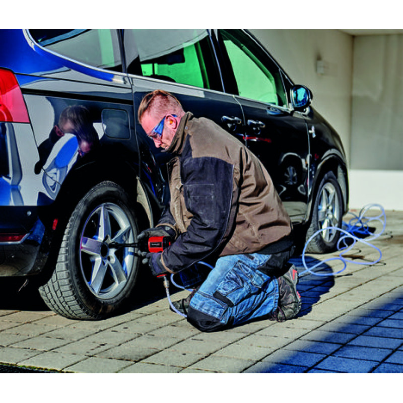 Einhell Гайковерт TC-PW 610 пневматичний, 610Нм, 6.3бар, 142л/хв, 2кг (4138960)