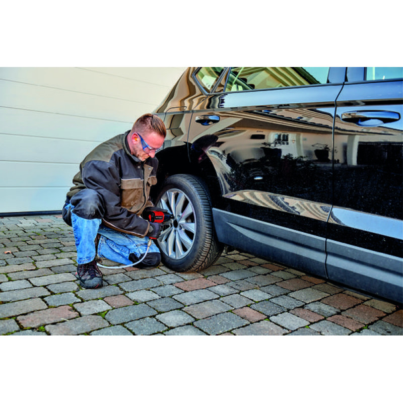 Einhell Гайковерт TC-PW 340 пневматичний, 340Нм, 6.3бар, 142л/хв, 1.9кг (4138950)