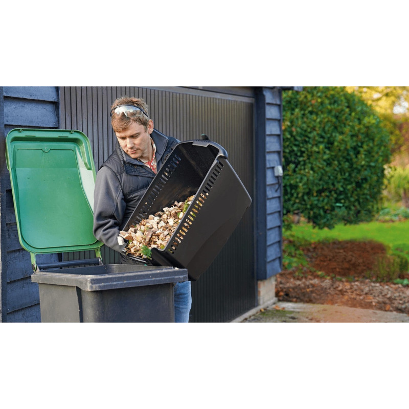 BOSCH Подрібнювач садовий AXT22D 2200Вт 40 об/хв 38мм 53 л. 31.3кг ріжуча система Turbine-Cut низькошумний (0600803003)