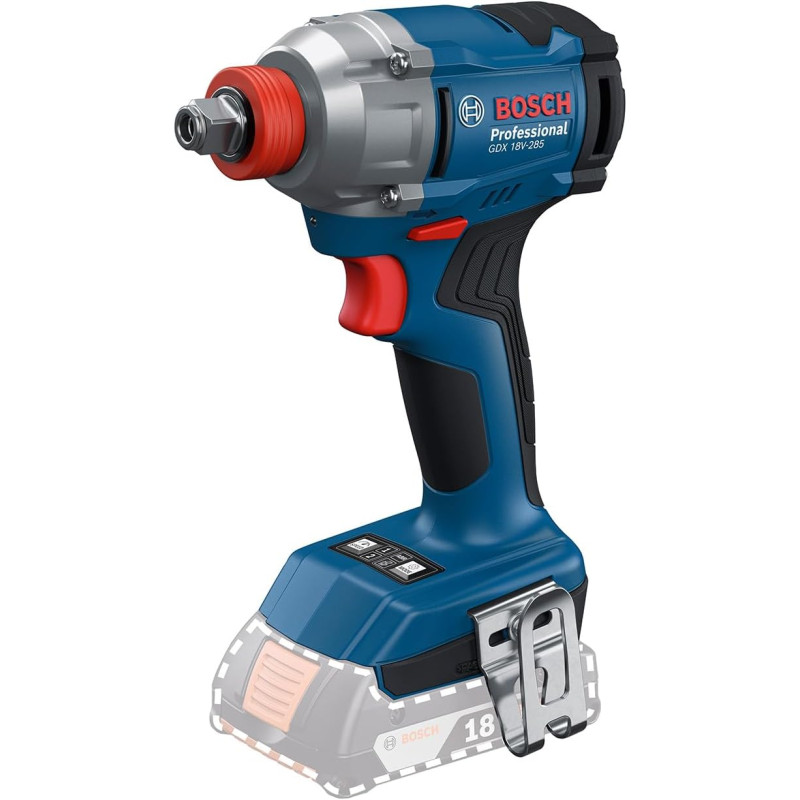 BOSCH Гайковерт ударний GDX 18V-285 18В до 3600об·хв 285Нм квадрат 1/2" ЗП 1.1кг (06019N2120)