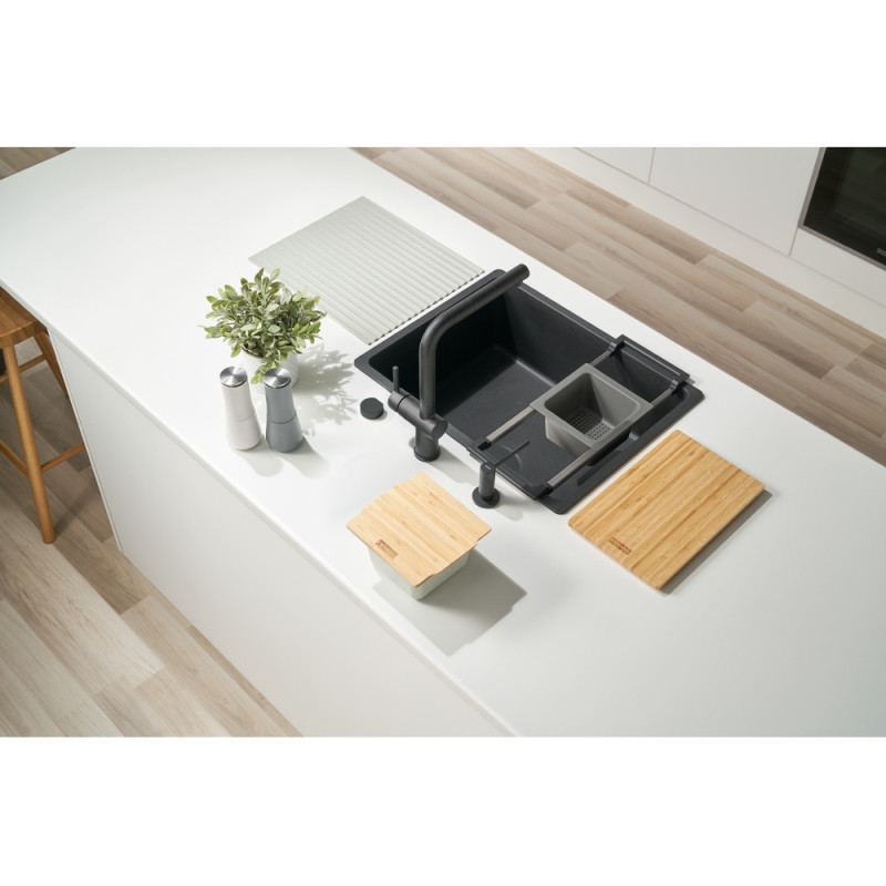 Franke Набір аксесуарів All In 4, міні-коландер, ємність для зберігання, 2 дошки, утримувач, килимок-сушарка (1120655488)