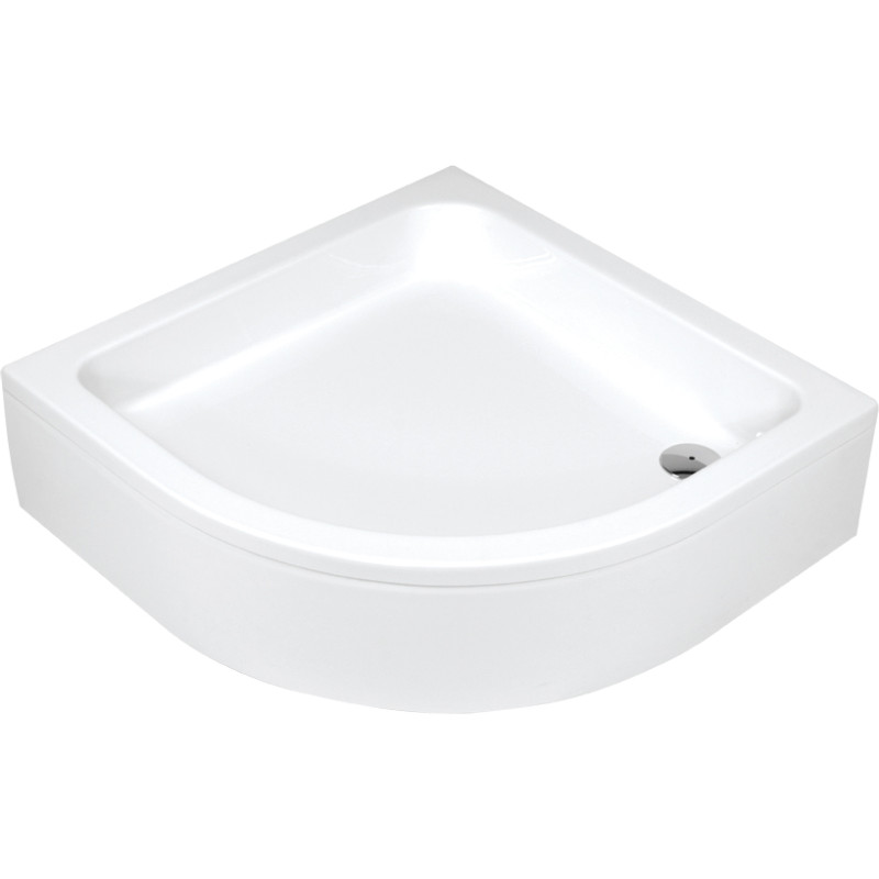 Deante Піддон душовий Plus II акриловий, напівкруглий, 90см, білий (KTU_031B)