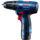 BOSCH Шурупокрут-дриль акумуляторний GSR 120-LI 12В 2х2А·год 14·30Нм 0-400·0-1500об·хв 2.5кг (06019G8002)