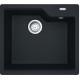 Franke Мийка кухонна Urban фраграніт, прямокут., без крила, 560х500х230мм, чаша - 1, врізна, чорний (1140701787)