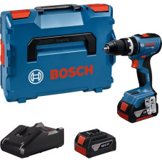 BOSCH Шурупокрут-дриль акумуляторний GSB 18V-65 18В 2х5А·год 31·65Нм 0-2100об·хв ЗП GAL18V-40 кейс 1.12кг (06019N3303)