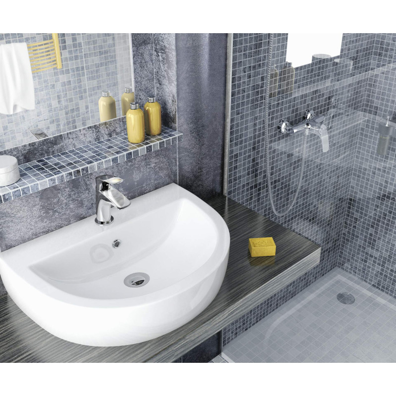 Deante Змішувач для раковини Cynia,довж. виливу - 98мм, неповоротний, 1важіль, хром (BCY_021M)