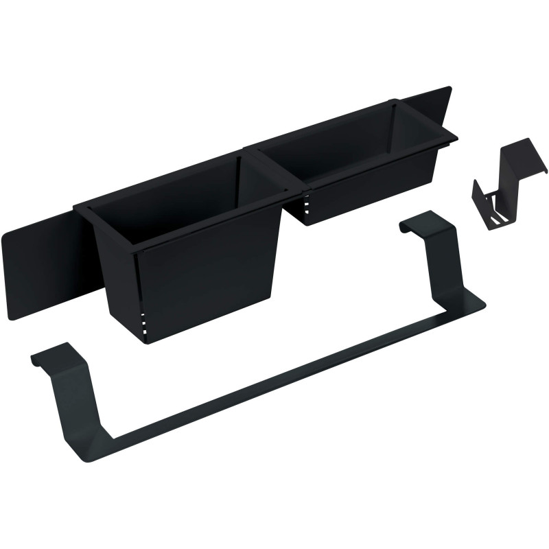 Deante Набір аксесуарів Magnetic для кухонної мийки, чорний (ZZMKN11O)