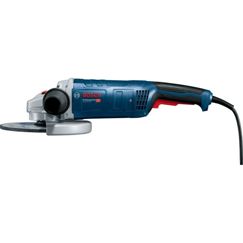 BOSCH Шліфмашина кутова GWS 24-230 P 230мм 2400Вт 8500об·хв 5.7кг (06018C3100)