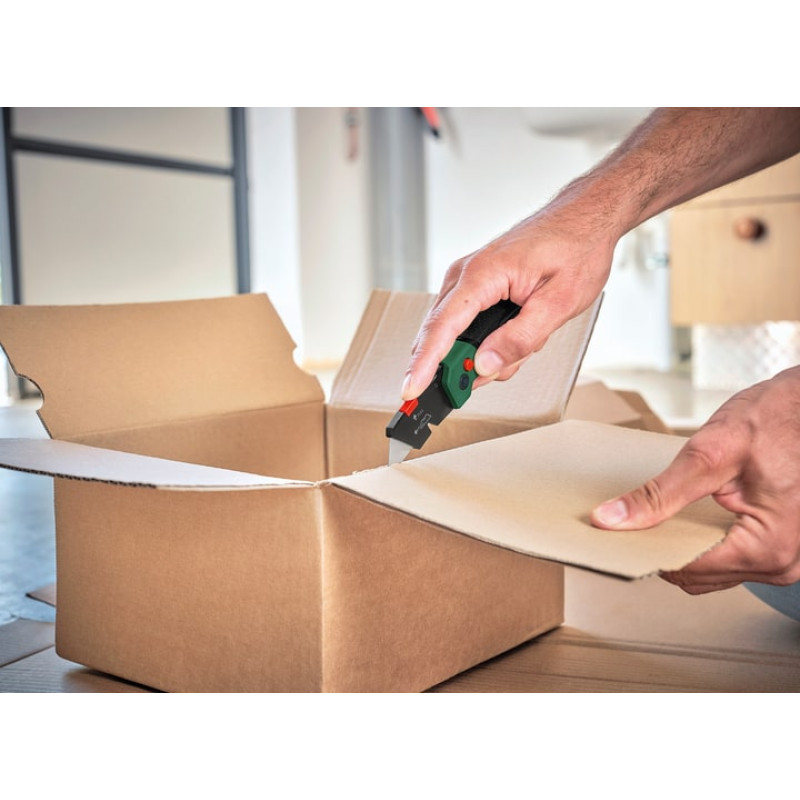 BOSCH Ніж будівельний трапецієподібний складний , корпус пластик, 144мм (1600A0275M)