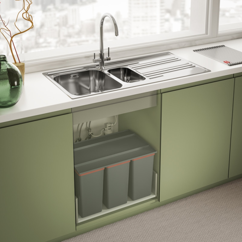 Franke Змішувач для кухні Lina Clear Water, довж.виливу - 272 мм, поворотний, 1+1 фільтр, хром (1600702660)