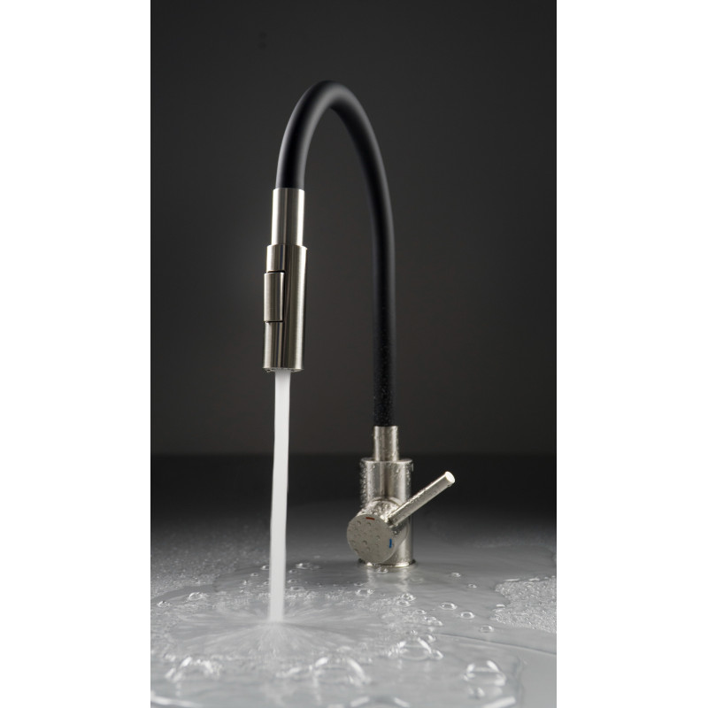 Deante Набір для кухні Corio, гранітна мийка ZRC_2103 + зміш. BOC_B740, графіт (ZRCD2103)