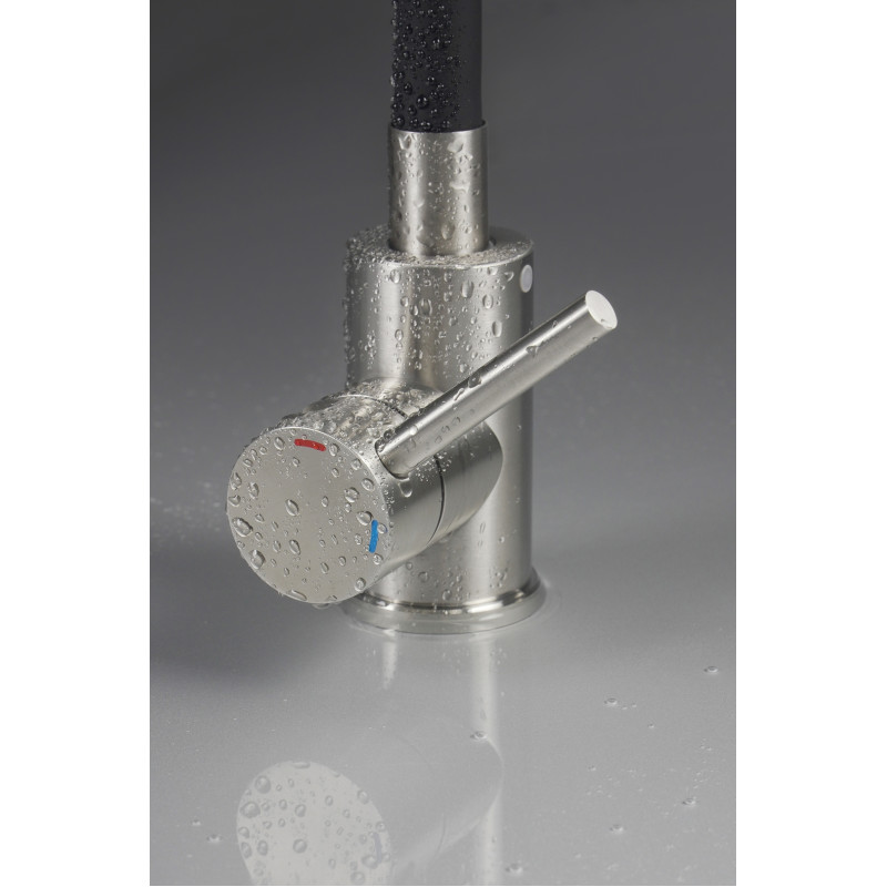 Deante Набір для кухні Corio, гранітна мийка ZRC_2103 + зміш. BOC_B740, графіт (ZRCD2103)