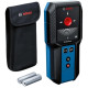 BOSCH Детектор акумуляторний GMS 120-27 Professional, до 120мм, 2ААх1.5В, IP54, чохол, 0.24кг (0601081700)