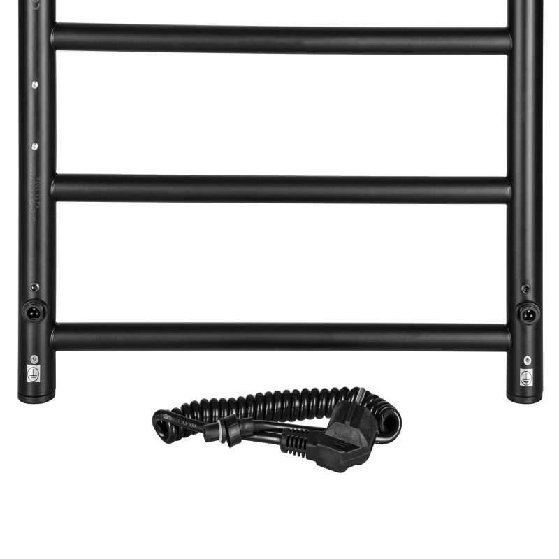 ARDESTO Рушникосушка електричнаClassik-TR K, 770x430х80мм, таймер-регулятор, сталь, чорний матовий (61060106BM)