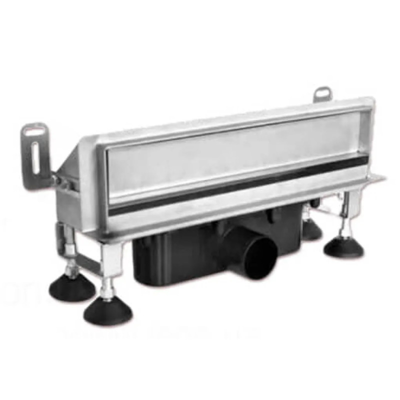 Capricorn Трап-лоток пристінний душовий Ø50 під плитку 391 х 174 х 119 мм