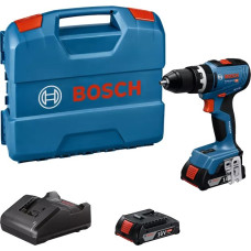 BOSCH Шурупокрут-дриль акумуляторний GSB 18V-65 18В 2х2А·год 31·65Нм 0-2100об·хв ЗП GAL18V-20 кейс 1.12кг (06019N3100)