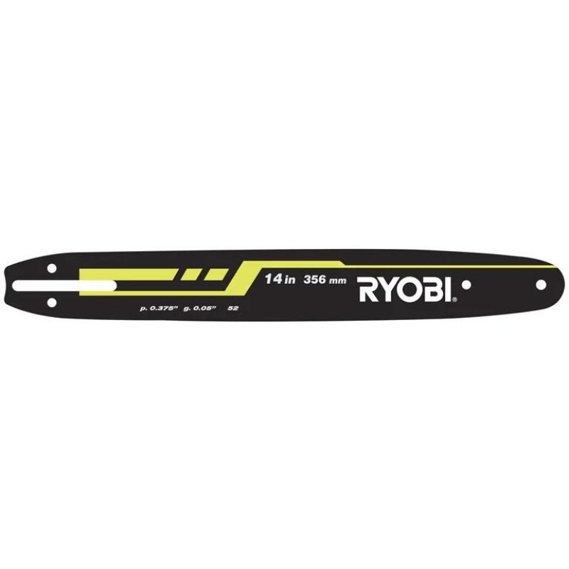 Шина для ланцюгової пилки Ryobi RAC246 40см 1.27мм (5132002790)