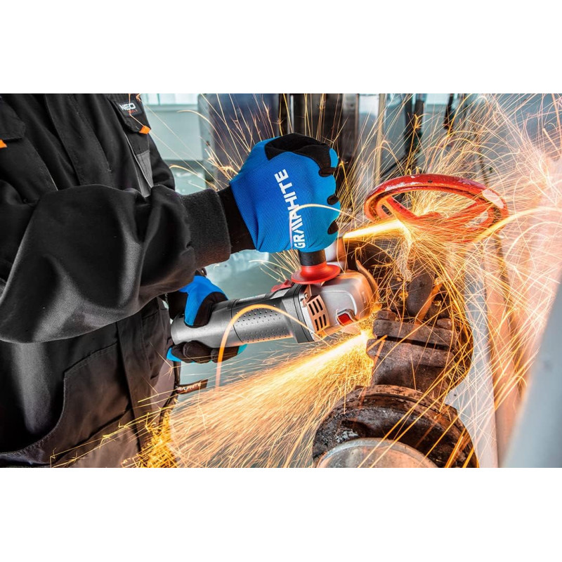 Graphite Шліфмашина кутова 125мм 1100Вт 11000об·хв 2.7кг (59G110)