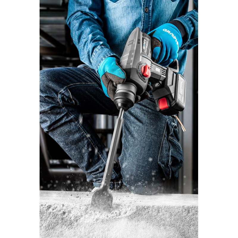 Graphite Перфоратор акумуляторний Energy+ SDS-plus 18В 2.2Дж 2.26кг без АКБ та ЗП (58G027)