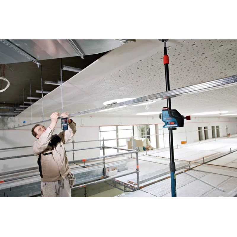 BOSCH Приймач лазерного сигналу LR7, 5-50м, ±1мм (0601069J00)