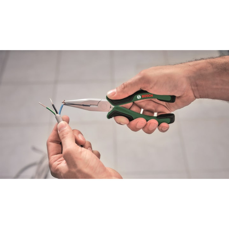 BOSCH Плоскогубці подовжені прямі , 180мм (1600A032VC)