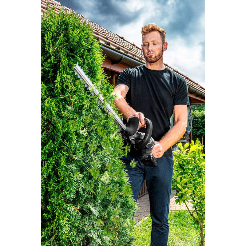 Graphite Ножиці для трави акумуляторні Energy+ 18В ширина різу 51см крок різу 15мм 2.2кг без АКБ та ЗП (58G032)